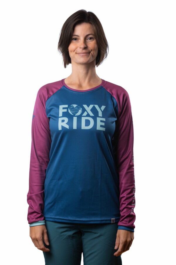 FOXYRIDE TEAM JERSEY | dámský mtb dres s dlouhým rukávem